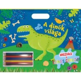 Haszn&aacute;ld a sz&iacute;nes ceruz&aacute;t - A din&oacute;k vil&aacute;ga