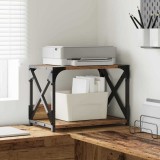 vidaXL Suport pentru imprimantă Lemn Vechi 44 x 26 x 31.5 cm 882172