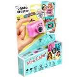 Mini Camera Digitala Photo Creator pentru Copii cu 14 Filtre Colorate, Ecran HD, Poze si Video