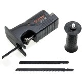 Cumpara ieftin Set Suport Prindere pentru Transformare Surubelnita in Fierastrau, Metal+ABS, Negru, 14.5x11x6cm, Oem