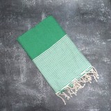 Prosop Fouta Plajă &amp; Spa Verde Silver 200 x 100 cm