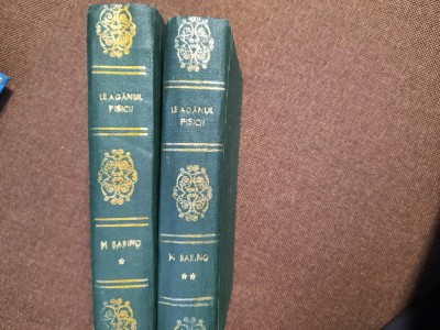 Maurice Baring- Leaganul Pisicii - 2 VOLUME LEGATA DE LUX 1940 R20 foto