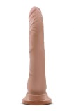 Dildo Roberto Au Naturel Sensa Feel TPE Dubla Densitate, Maro, 24.1 cm