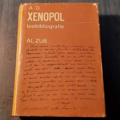 A. D. Xenopol biobibliografie Al. Zub