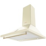Hota incorporabila telescopica Hansa OKC613RWH, Putere de absorbtie 403 mc/h, 3 trepte de viteza, 60 cm, Bej