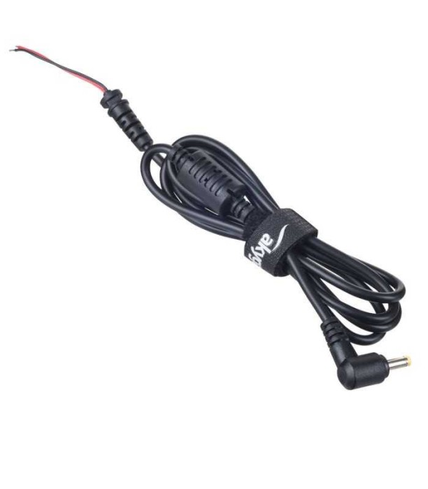 Cablu DC 4.0/1.7 mufa in unghi 0.5mm2 negru 1.2m AKYGA AK-SC-31
