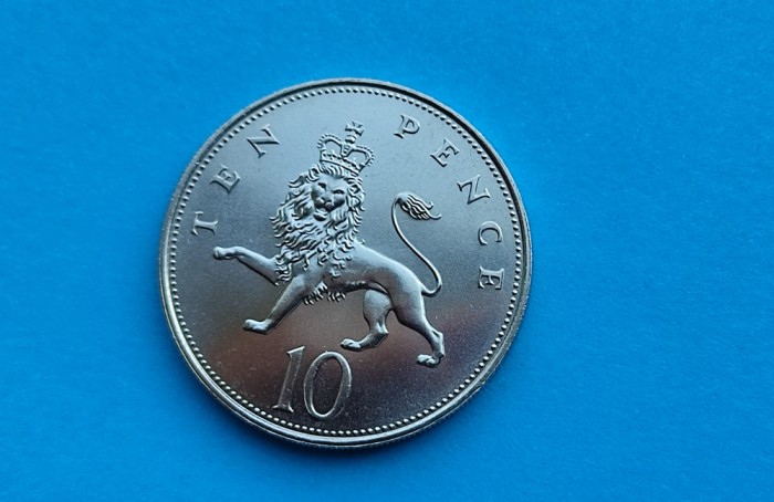 10 Pence 1983 Anglia-UNC-