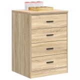 VidaXL Dulap depozitare garaj Stejar Sonoma 60x51x85 cm lemn masiv pin