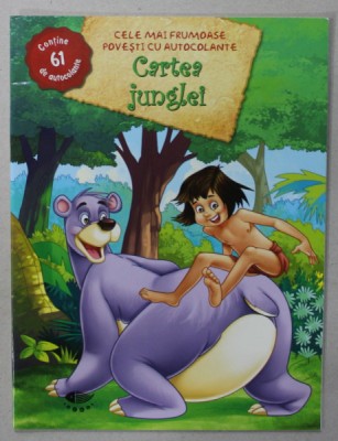 CARTEA JUNGLEI , CONTINE 61 DE AUTOCOLANTE , 2022 foto