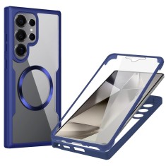 Husa 360&amp;Atilde;&amp;sbquo;&amp;Acirc;&amp;deg; Samsung Galaxy S25 Ultra Techsuit ColorVerse MagSafe, albastru foto