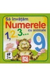 Sa invatam numerele cu animale