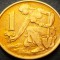 Moneda 1 COROANA - RS CEHOSLOVACIA, anul 1980 * cod 3395