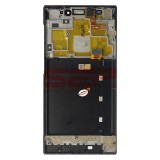 Display LCD Touchscreen cu Rama Xiaomi Mi 3 Negru Compatibil