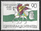 B0823 - Lichtenstein 1990 - Posta neuzat,perfecta stare