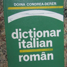 DICTIONAR -ITALIAN-ROMAN - DOINA CONDREA DERER