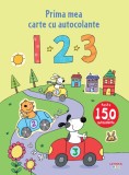 1 2 3. Prima mea carte cu autocolante