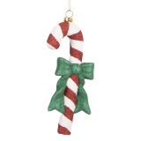 Cumpara ieftin Ornament brad Craciun Acadea polirasina multicolora 8x3x17 cm