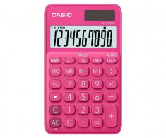 Calculator de birou CASIO SL-310UC-PK Pink foto