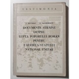 C.Botoran - Documente străine despre lupta poporului rom&acirc;n pentru făurirea...