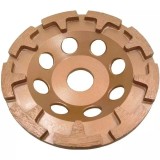 Disc diamantat de slefuit cu segmenti t 125mm, Dedra