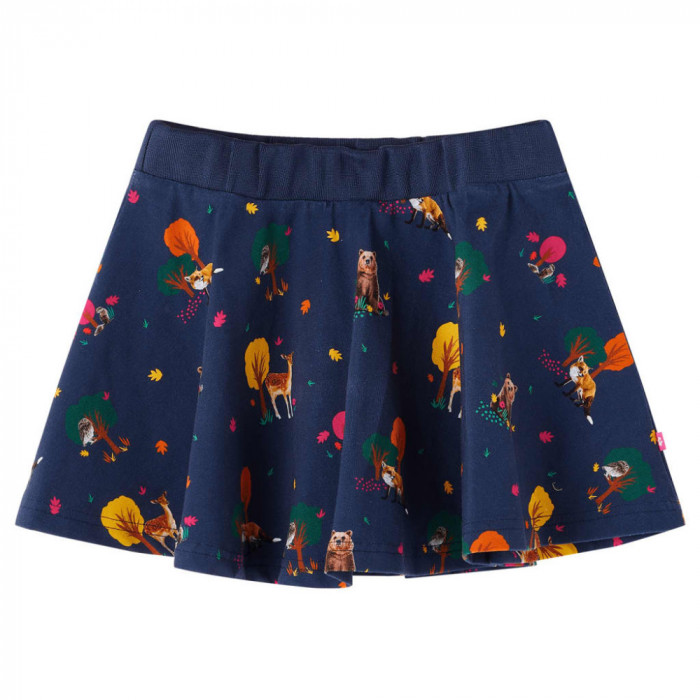 Fustă pentru copii, bleumarin, 104