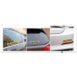 Sticker no road no problem 38 cm x 8 cm