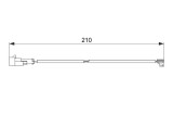 BOSCH 1 987 474 520 senzor de avertizare uzura placute de frana