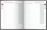 Agenda Brunnen nedatată 14,5x20,6cm, Soft negru - Editura LibHumanitas