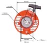 Demaror motocoasa Husqvarna 125, 128 etc, Oem