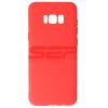 Husa TPU Matte Rosu pentru Samsung Galaxy S8 - Protectie Antiderapanta Premium