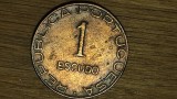 R08 Mozambic Mozambique portughez -moneda de colectie an unic- 1 escudo 1945 -rara!, Africa