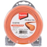 Makita E-02749 - Fir de taiere 2.4 mm 15 m forma rotunda