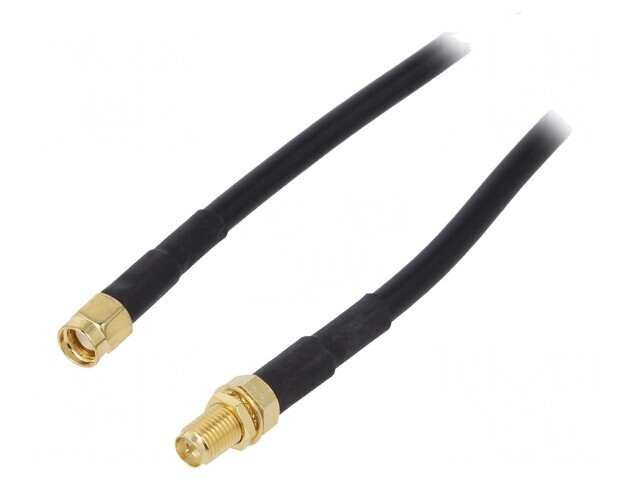 Cablu RP-SMA 50&Omega; 10m Negru