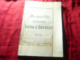 Povestea vietei mele -Memoriile Principesei Luisa a Saxoniei - Ed.Universul 1912