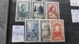 1946-Franta- YT=765-770 c. set MH, Nestampilat