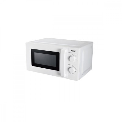 Cuptor cu microunde Zilan ZLN4667 Alb, putere 600 W, 20L, Timer foto