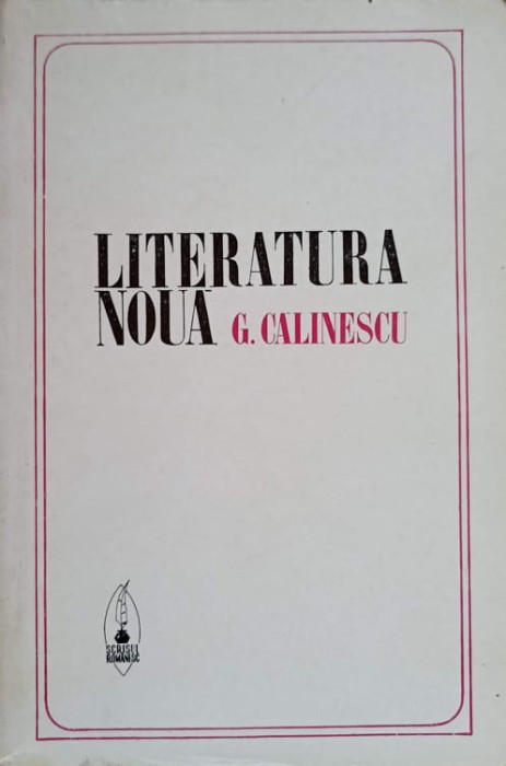 LITERATURA NOUA-GEORGE CALINESCU-200328