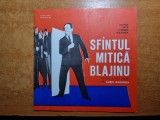 Program teatrul bulandra 1966-sfantul mitica blajinu,t.caragiu,s.ciobotarasu, cartea romaneasca
