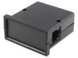 Carcasă ABS Neagră 72x72x36mm cu Răsucire