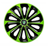 Cumpara ieftin Set 4 capace roti Extra strong green R16 pentru gama auto Skoda