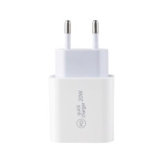 Incarcator Retea Telefon/Tableta/Boxa Vision Touch 20W Type C PD/QC Alb VIR02N