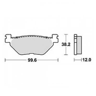 Placute frana TRW Lucas MCB722 Cod Produs: MX_NEW 7873839MA foto