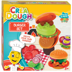 Set creatie plastilina, Burger Set