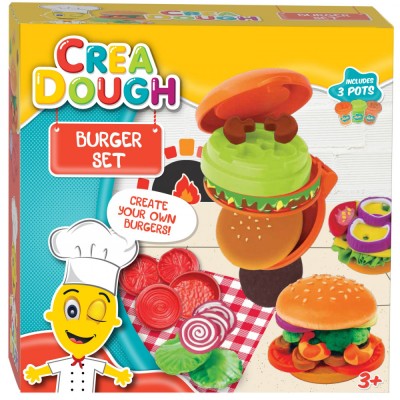 Set creatie plastilina, Burger Set foto