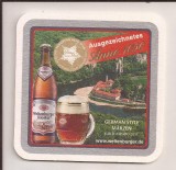 L3 - suport pentru bere din carton / coaster - Weltenburger Kloster