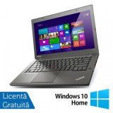 Cumpara ieftin Laptop LENOVO ThinkPad T440P, Intel Core i5-4300M 2.60GHz, 4GB DDR3, 500GB SATA, DVD-RW, 14 Inch, Fara Webcam + Windows 10 Home NewTechnology Media