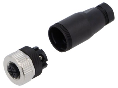 Connector M12 4 pini femelă A code DeviceNet CANopen Murrelektronik foto