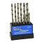 Set burghie pentru metal HSS 2-8mm,13 piese, GEKO G38212