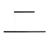 Lustra tip pendul Buehler, metal, neagra, 80 x 126 x 4 cm, 60w