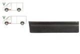 Panou reparatie usa VW TRANSPORTER (T4)/CARAVELLE/MULTIVAN, 07.1990-.2003 model Scurt/Mijlociu, partea stanga, parte inferioara , usa fata ; inaltime